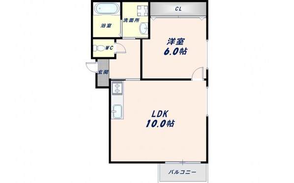 KEEP新今里の物件間取画像